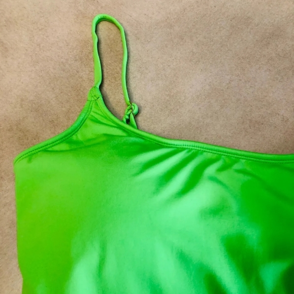 Anne Cole One Piece Green-Color Swimsuit 16 - Picture 6 of 11